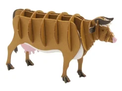 Fridolin Creatief^3D Papiermodel Bruine Koe