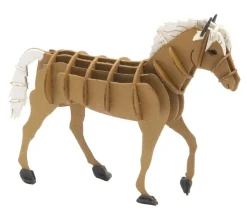 Fridolin Creatief^3D Papiermodel Haflinger Paard
