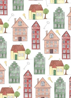 Fritsy Wenskaarten^Postkaart Huizen