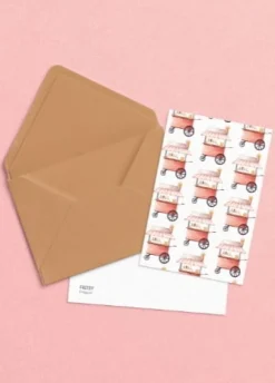 Fritsy Wenskaarten^Postkaart IJscokar