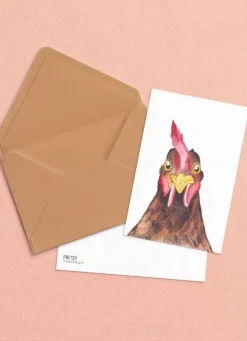 Fritsy Wenskaarten^Postkaart Kip