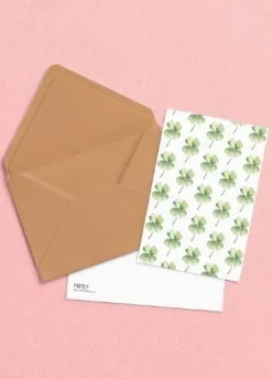 Fritsy Wenskaarten^Postkaart Klavertje Vier