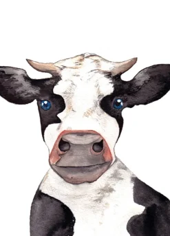 Fritsy Wenskaarten^Postkaart Koe