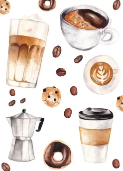 Fritsy Wenskaarten^Postkaart Koffie