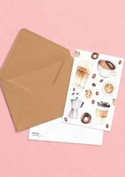 Fritsy Wenskaarten^Postkaart Koffie