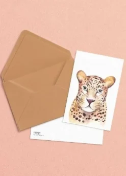 Fritsy Wenskaarten^Postkaart Luipaard