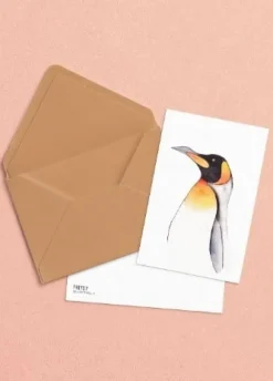 Fritsy Wenskaarten^Postkaart Pinguin