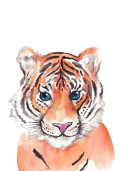 Fritsy Wenskaarten^Postkaart Tijger