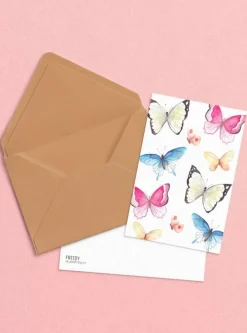 Fritsy Wenskaarten^Postkaart Vlinders