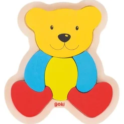 GOKI Houten Puzzels^Puzzel Beer