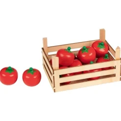 GOKI Pretend Play / Rollenspel^Tomaten in Kistje Hout