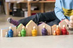 Grapat Open Ended Play^Baby Nins Houten Speelset 6-delig 18-180