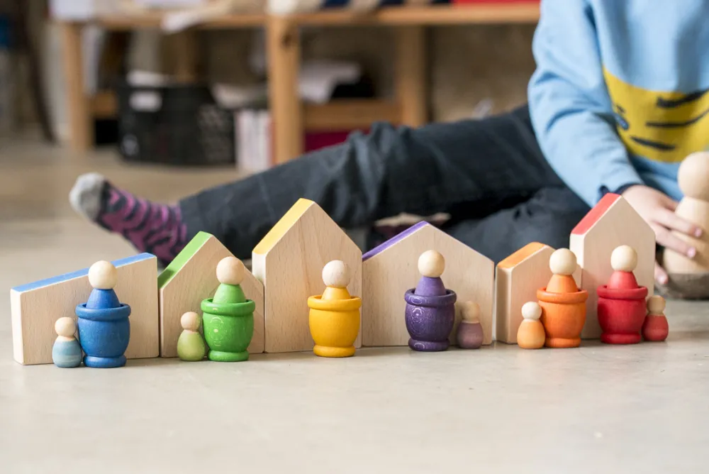 Grapat Open Ended Play^Baby Nins Houten Speelset 6-delig 18-180