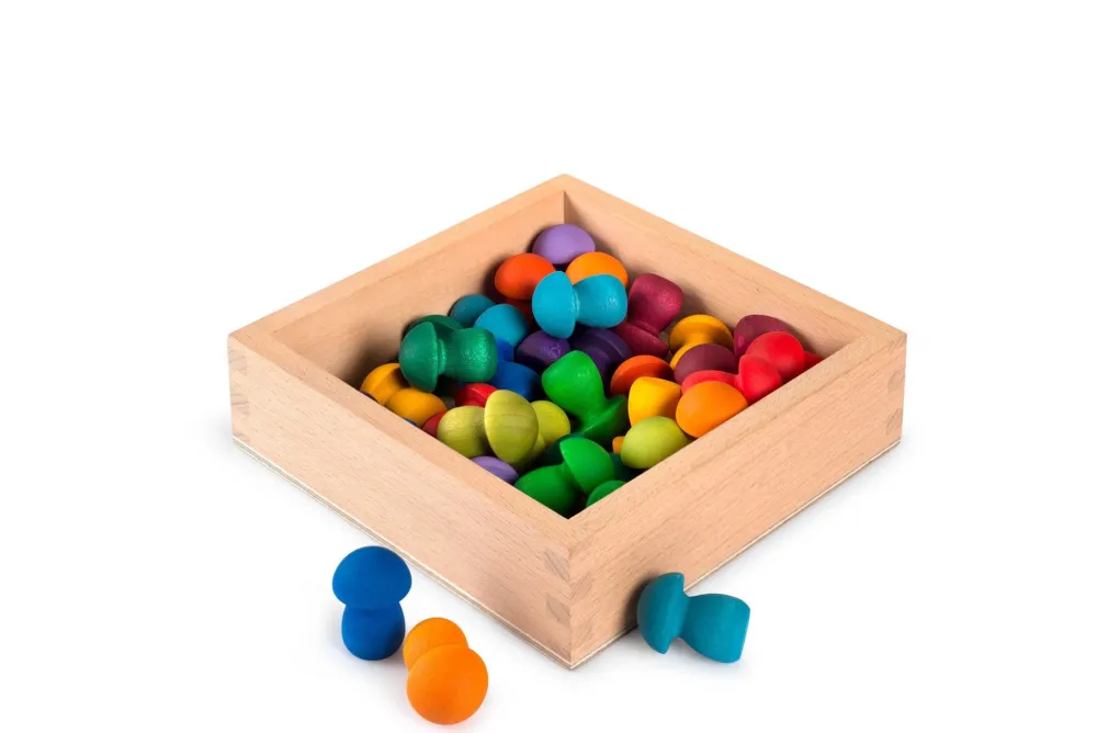 Grapat Open Ended Play^Houten Opbergkistje 22-239