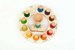 Grapat Open Ended Play^Jaarkalender Hout 17-167