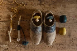 Grapat Open Ended Play^Little Things Blue Houten Opbergdoosje 21-225