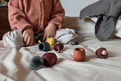 Grapat Open Ended Play^Little Things Blue Houten Opbergdoosje 21-225