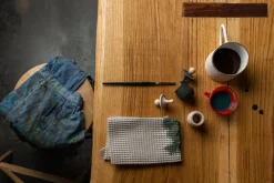 Grapat Open Ended Play^Little Things Green Houten Opbergdoosje 21-226