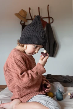 Grapat Open Ended Play^Little Things Orange Houten Opbergdoosje 21-228