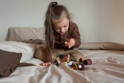 Grapat Open Ended Play^Little Things Purple Houten Opbergdoosje 21-224