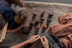 Grapat Open Ended Play^Little Things Purple Houten Opbergdoosje 21-224