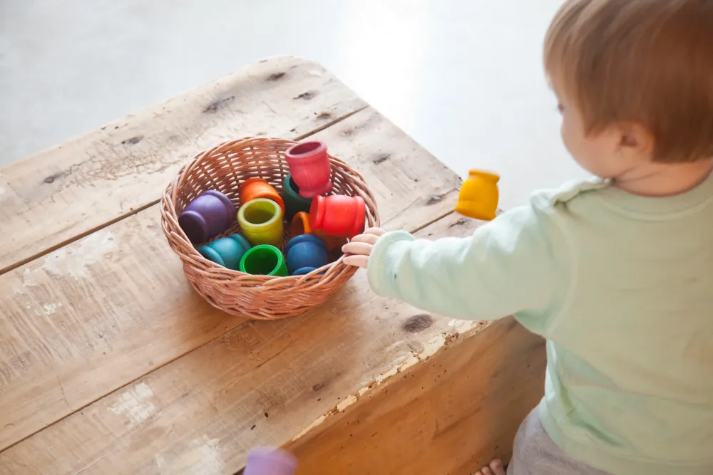 Grapat Open Ended Play^Mates Houten Kopjes 12-delig 18-183