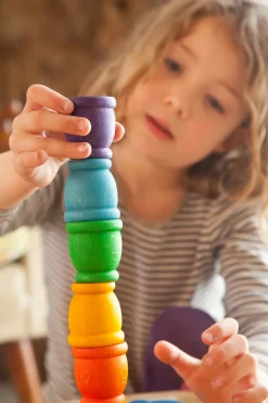 Grapat Open Ended Play^Mates Houten Kopjes 12-delig 18-183