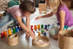 Grapat Open Ended Play^Nins Bakjes en Munten 18-delig 15-101