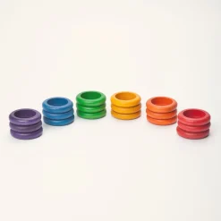 Grapat Open Ended Play^Rings Houten Ringen 18-delig 15-115