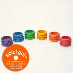 Grapat Open Ended Play^Rings Houten Ringen 18-delig 15-115