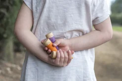 Grapat Open Ended Play^Sticks Houten Kabouters 18-delig 18-178