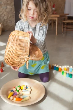 Grapat Open Ended Play^Sticks Houten Kabouters 18-delig 18-178