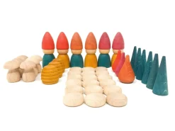 Grapat Open Ended Play^Tomten Nins Houten Speelset 18-196