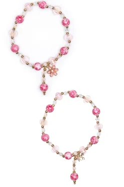 Great Pretenders Sieraden^Armband met Ketting Pink Crystal Bracelet