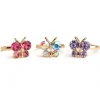 Great Pretenders Sieraden^Boutique Butterfly Gem Rings, 3Pcs