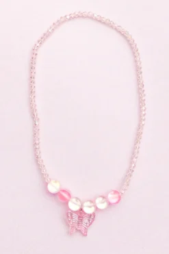Great Pretenders Sieraden^Boutique Holo Pink Crystal Ketting