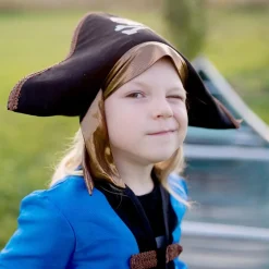 Great Pretenders Verkleedkleding^Commodore Pirate Jasje Broek en Hoed size US 3-4