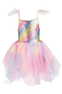 Great Pretenders Verkleedkleding^Regenboog Fee Jurk size US 5-6