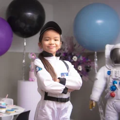 Great Pretenders Verkleedkleding^Verkleedkleding Astronaut (jumpsuit w/hat) size 5-6