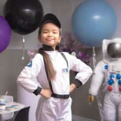 Great Pretenders Verkleedkleding^Verkleedkleding Astronaut (jumpsuit w/hat) size 5-6