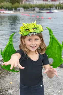 Great Pretenders Verkleedkleding^Vleugels Draak Groen