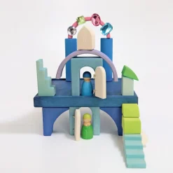 Grimm's Open Ended Play^Blokkendoos Bouwwereld Poollicht