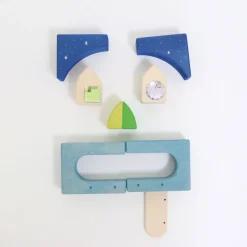 Grimm's Open Ended Play^Blokkendoos Bouwwereld Poollicht