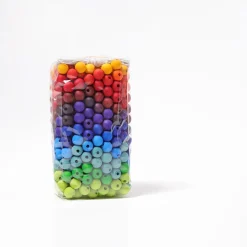 Grimm's Open Ended Play^Houten Gekleurde Kralen set 480-delig 10270