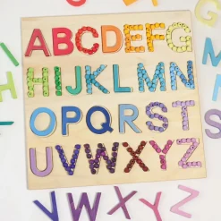 Grimm's Open Ended Play^Houten Gekleurde Kralen set 480-delig 10270