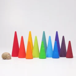 Grimm's Open Ended Play^Speelset Regenboog Bos 10165