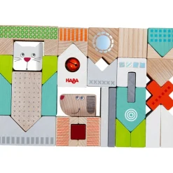 Haba Open Ended Play^Bouwstenen - Hond en kat (31 delen)