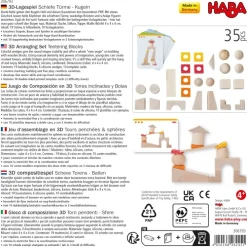 Haba Open Ended Play^3D Compositiespel Blokken Scheve Torens