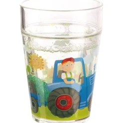 Haba Kinderservies^Glitterbeker Tractor
