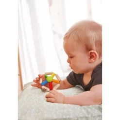 Haba Babyspeelgoed^Grijpfiguur Kleurendraaien
